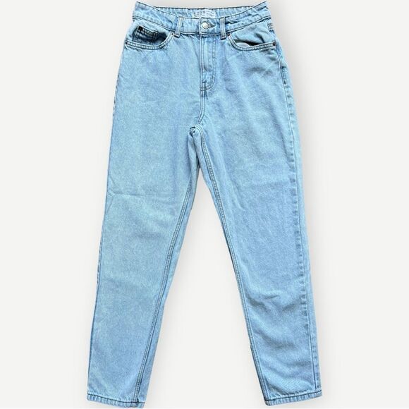 Primark Denim Co. High Waist Light Blue Wash 100% Cotton Denim Jeans. 2. - Picture 1 of 8